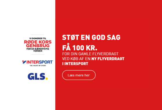 Støt Røde kors Intersport velgørenhed