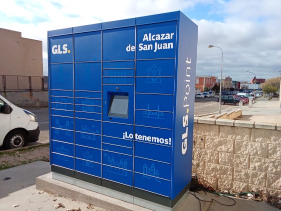 Locker GLS para recogida y envío de paquetes