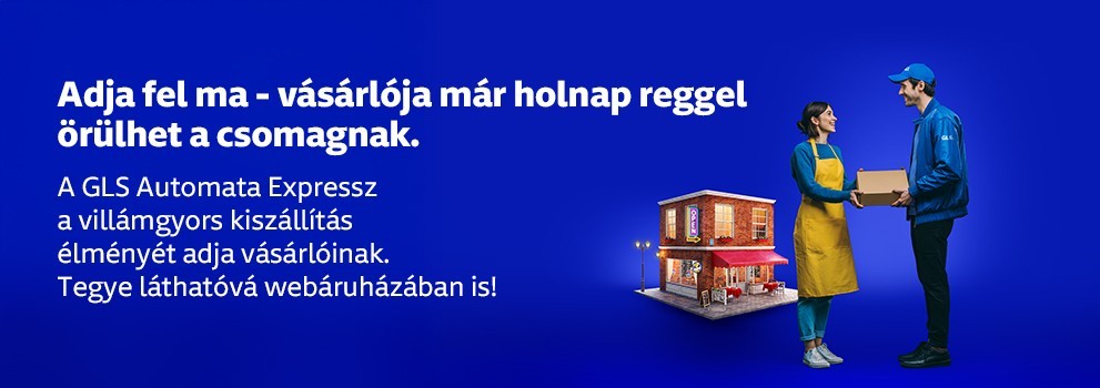 GLS Automata Expressz - Tegye láthatóvá webáruházában