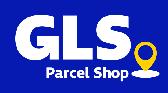 GLS Parcel Shop logo white