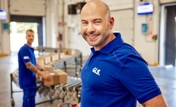 GLS driver smilling 