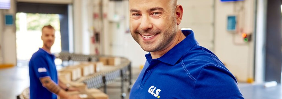 GLS driver smilling 